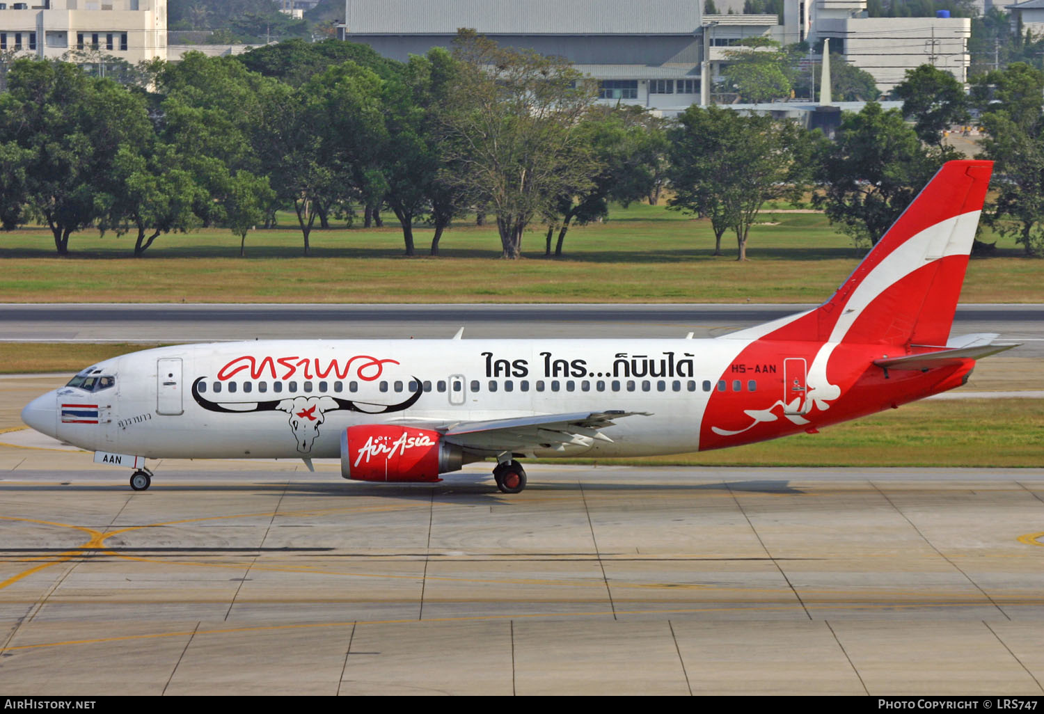 Aircraft Photo of HS-AAN | Boeing 737-301 | AirAsia | AirHistory.net #264238