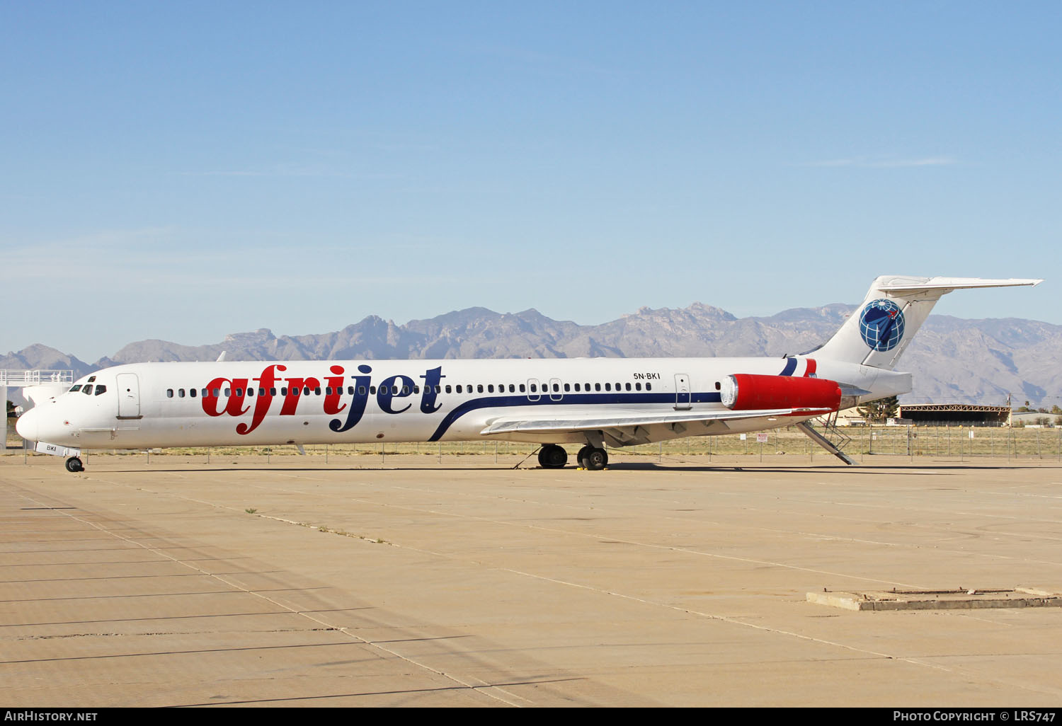 Aircraft Photo of 5N-BKI | McDonnell Douglas MD-82 (DC-9-82) | Afrijet | AirHistory.net #264241