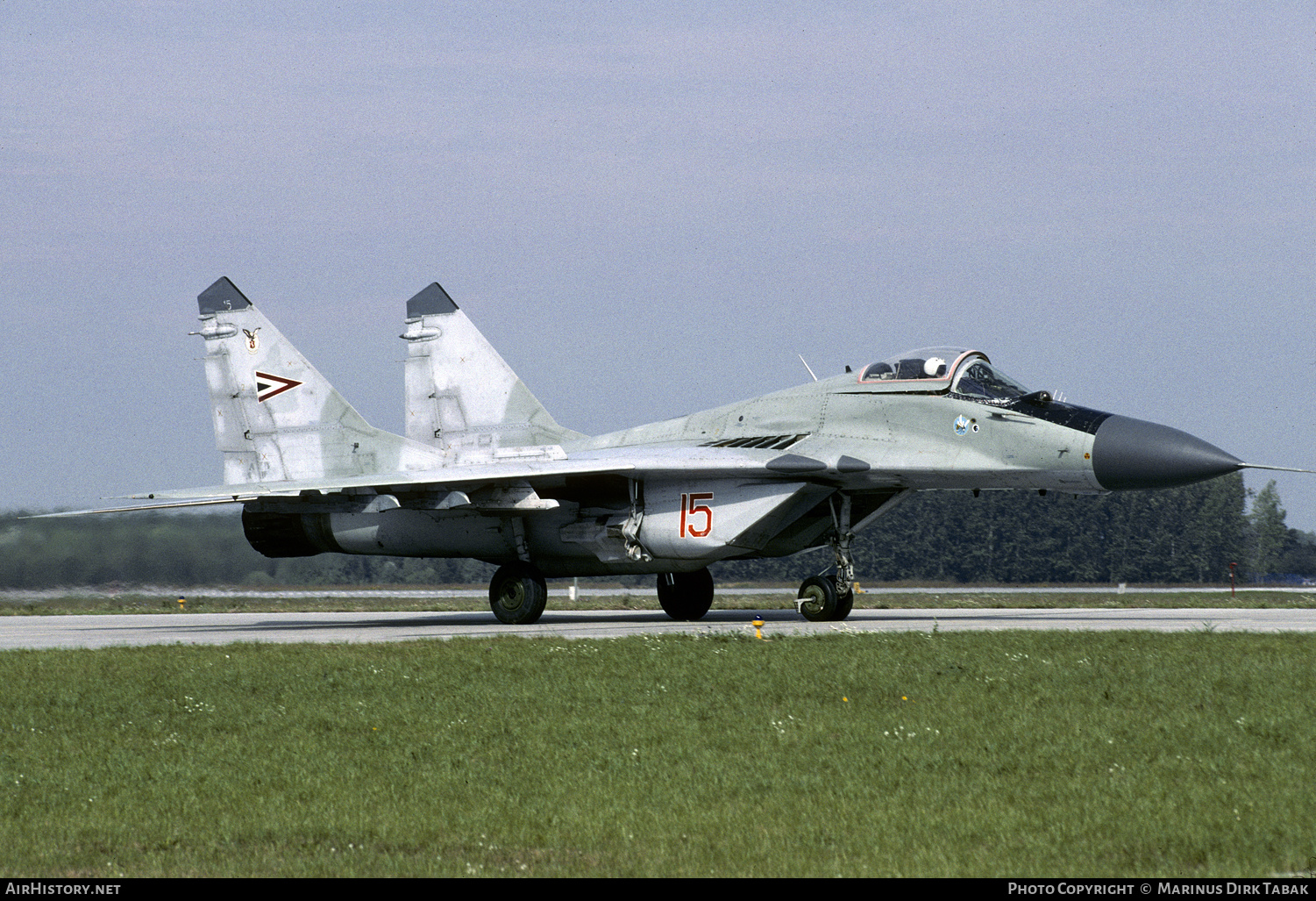 Aircraft Photo of 15 | Mikoyan-Gurevich MiG-29A (9-12A) | Hungary - Air Force | AirHistory.net #264243