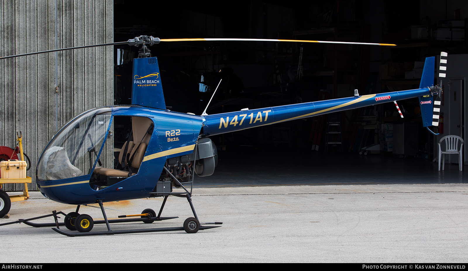 Aircraft Photo of N471AT | Robinson R-22 Beta | Palm Beach Helicopters | AirHistory.net #264246