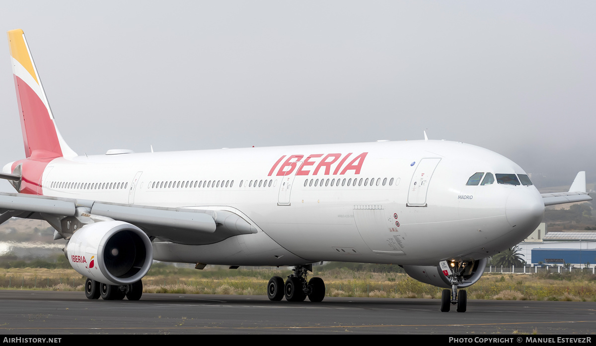 Aircraft Photo of EC-LZX | Airbus A330-302 | Iberia | AirHistory.net #264253