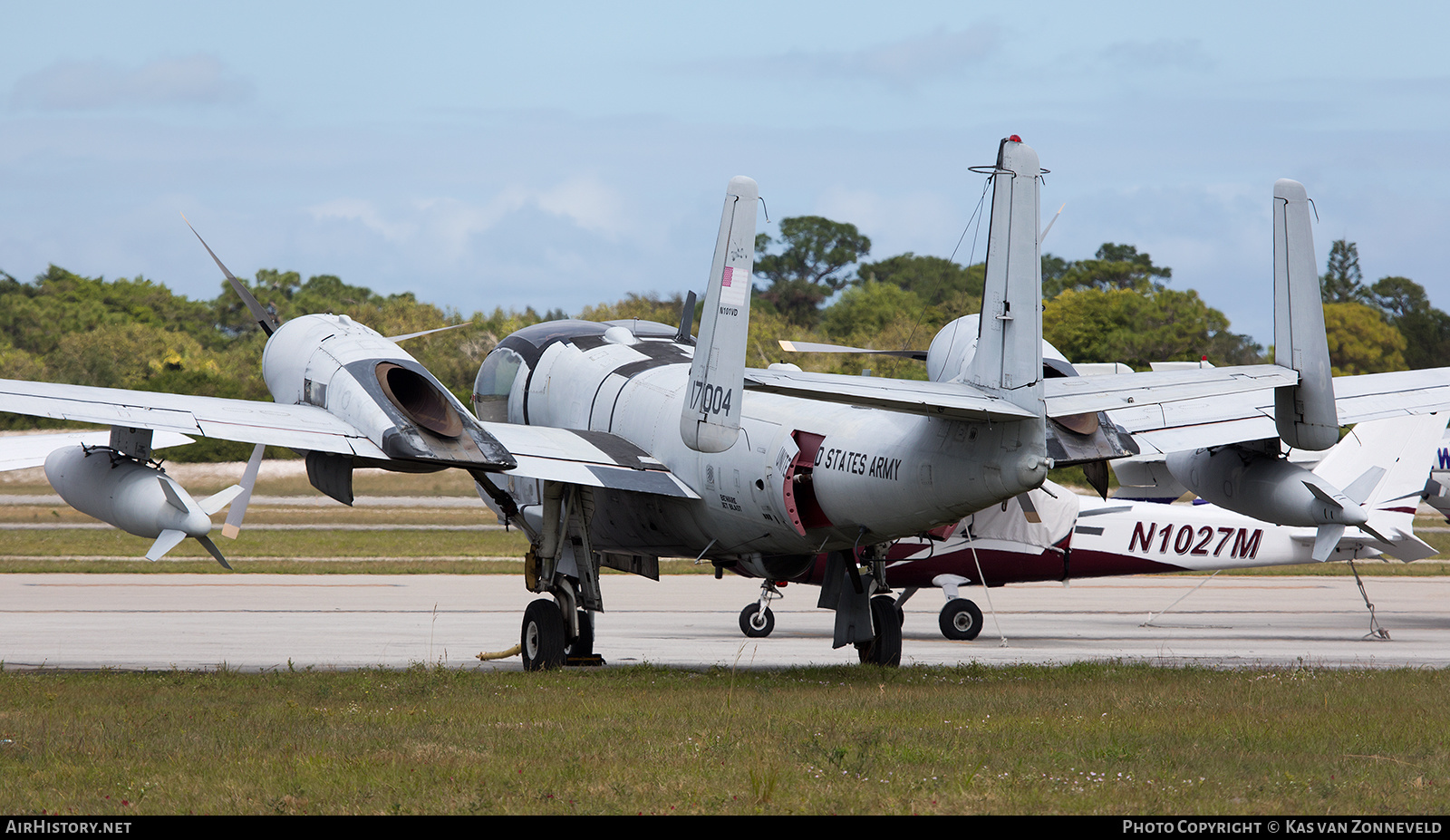 Aircraft Photo of N101VD / 17004 | Grumman OV-1D Mohawk | USA - Army | AirHistory.net #264254