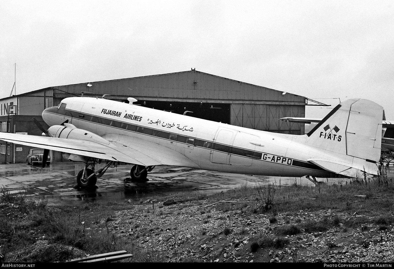 Aircraft Photo of G-APPO | Douglas C-47A Dakota Mk.3 | Fujairah Airlines - FIATS | AirHistory.net #264258