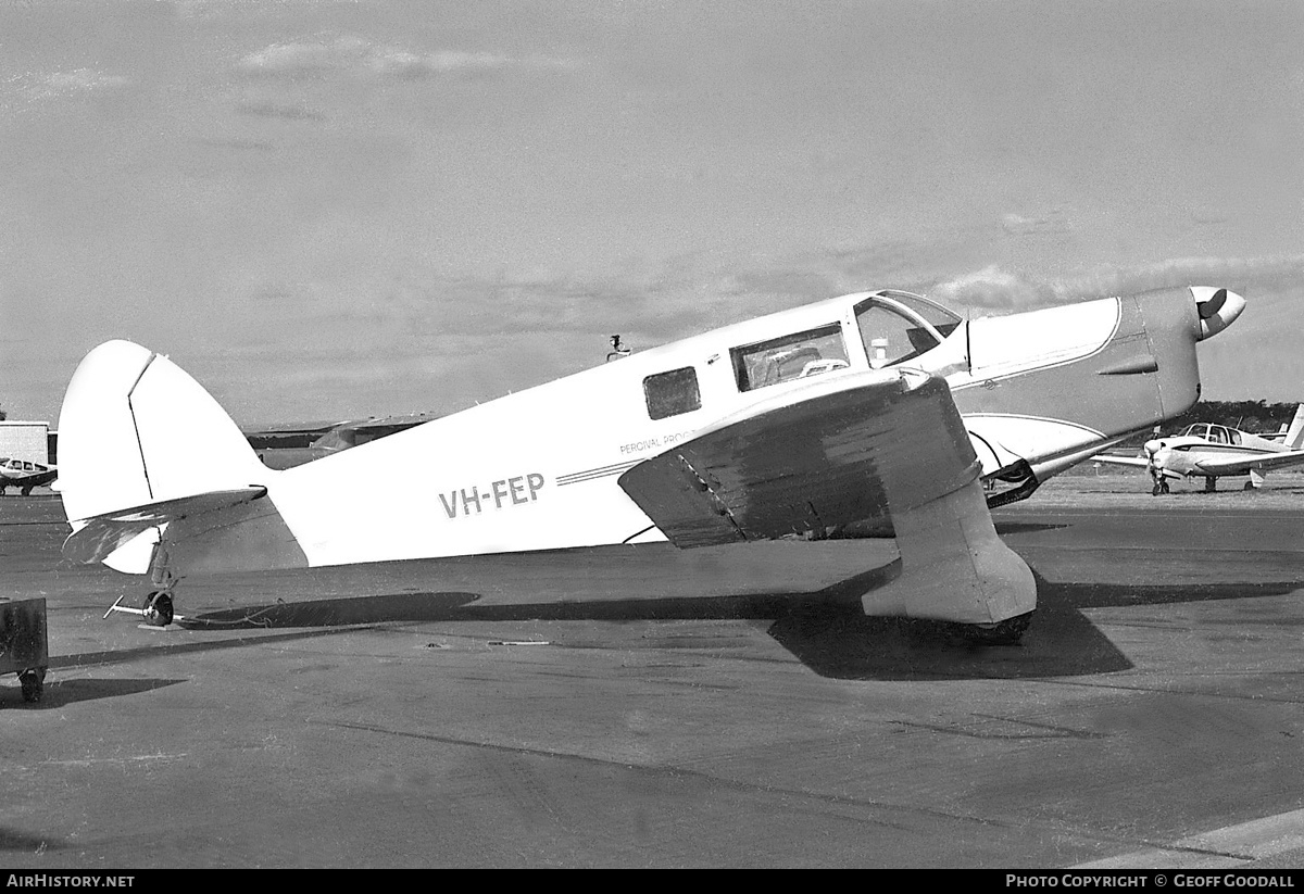 Aircraft Photo of VH-FEP | Percival P.28 Proctor 1 | AirHistory.net #264290