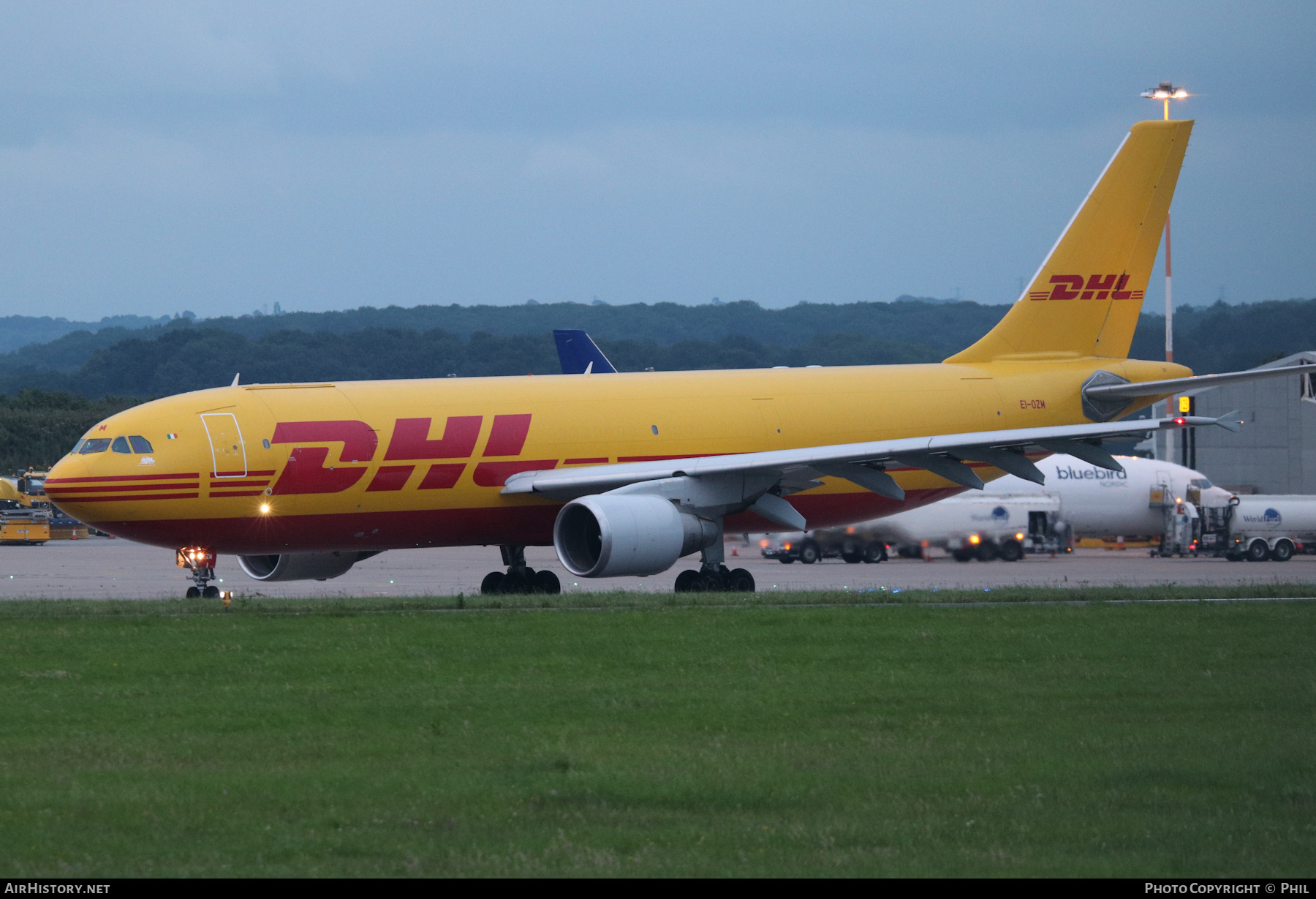 Aircraft Photo of EI-OZM | Airbus A300B4-622R(F) | DHL International | AirHistory.net #264297