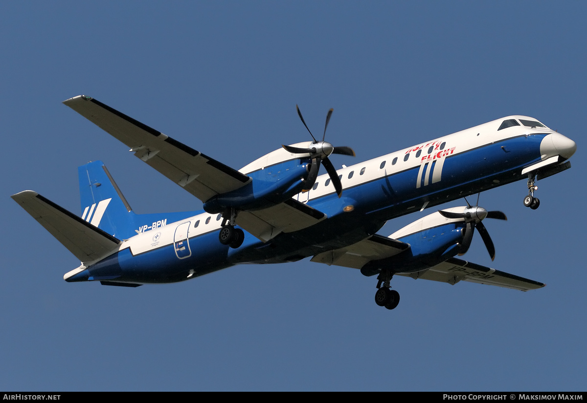 Aircraft Photo of VP-BPM | Saab 2000 | Polet Flight | AirHistory.net #264305