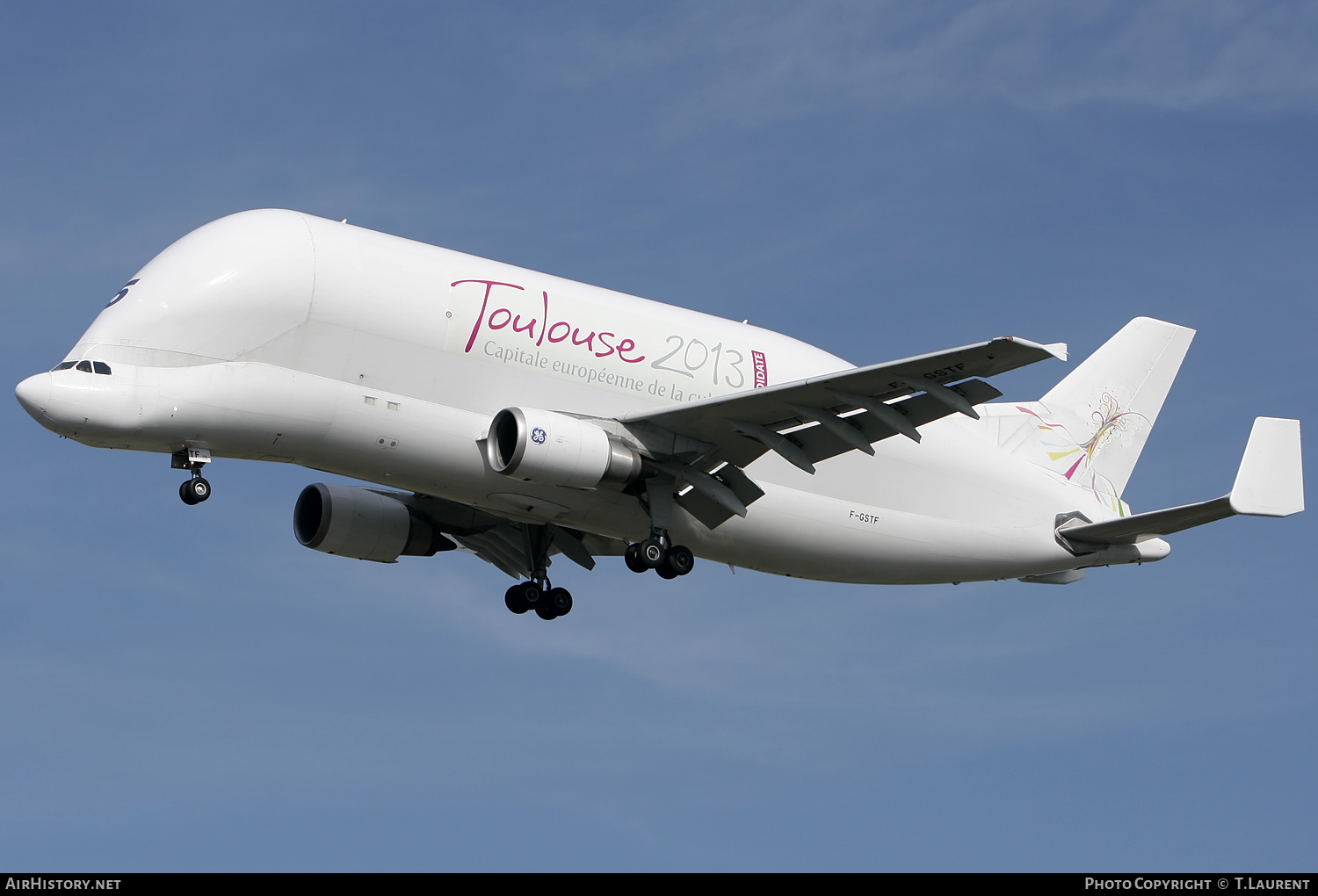 Aircraft Photo of F-GSTF | Airbus A300B4-608ST Beluga (Super Transporter) | Airbus Transport International | AirHistory.net #264312