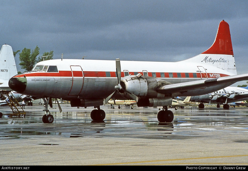 Aircraft Photo of N47099 | Convair 440-11 Metropolitan | Dow Jones & Co | AirHistory.net #264316