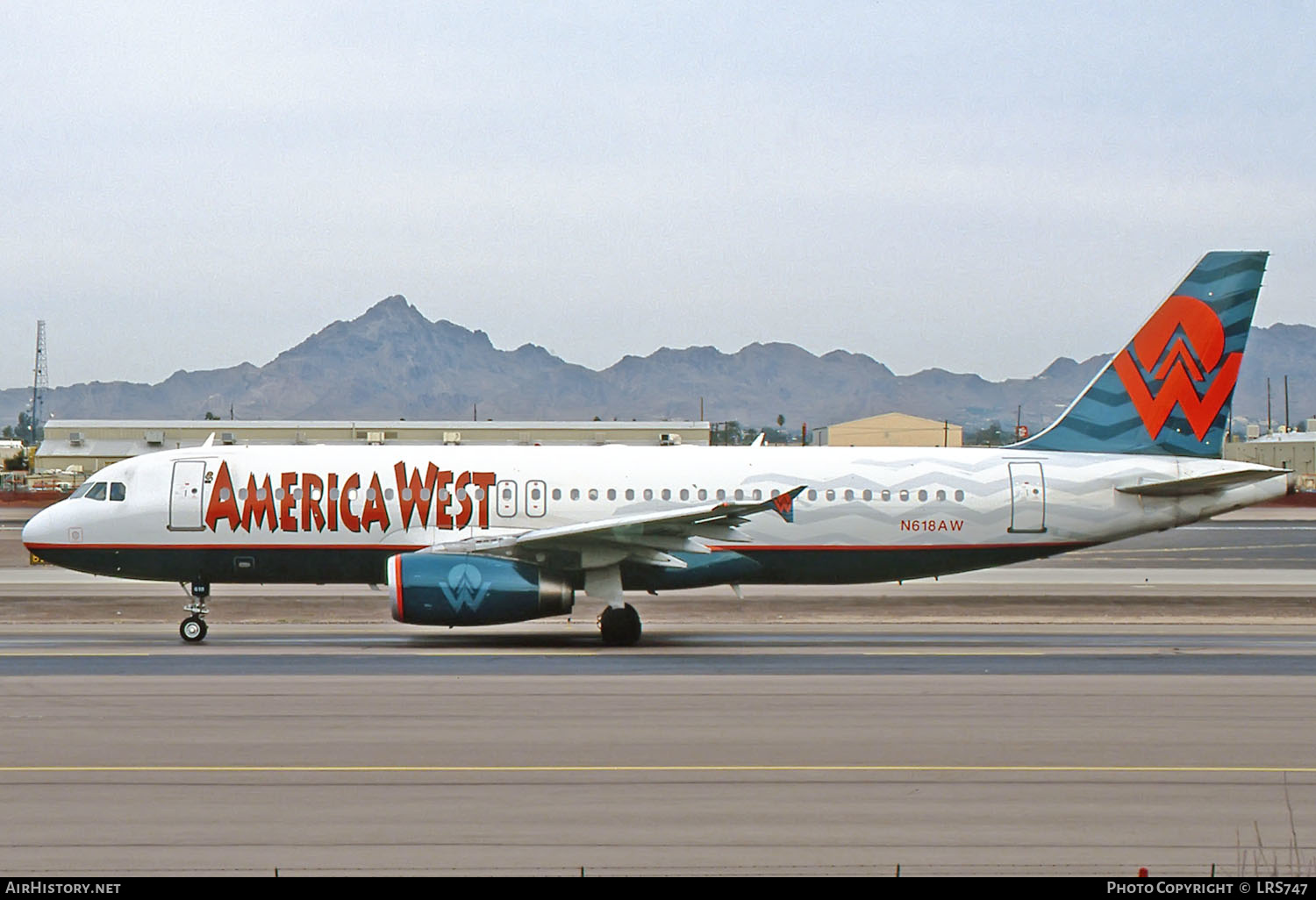 Aircraft Photo of N618AW | Airbus A320-231 | America West Airlines | AirHistory.net #264319