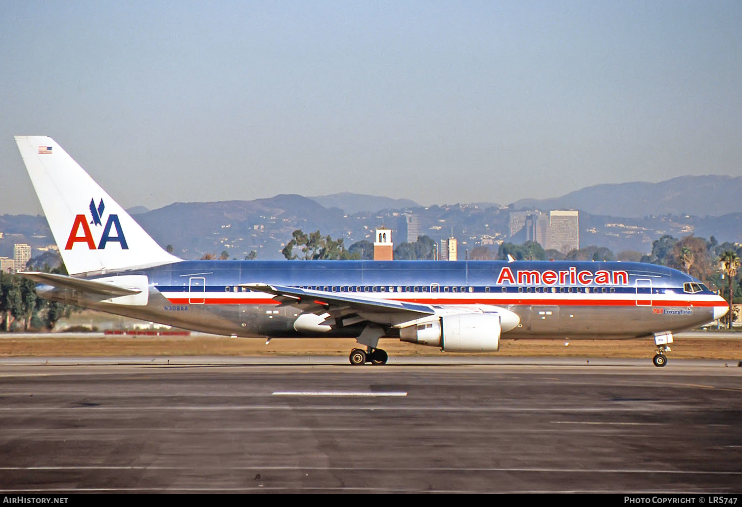 Aircraft Photo of N308AA | Boeing 767-223 | American Airlines | AirHistory.net #264343