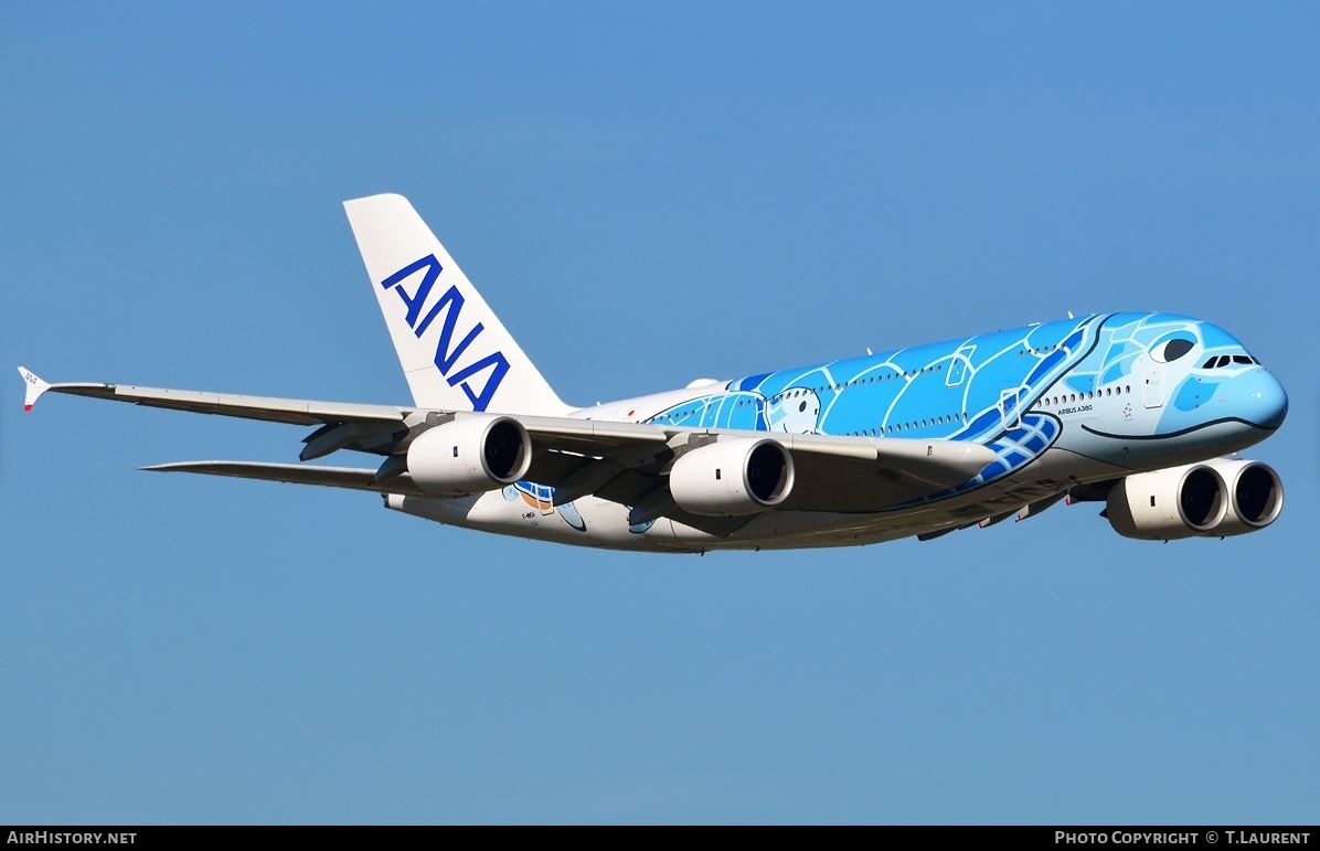 Aircraft Photo of F-WWSH | Airbus A380-841 | All Nippon Airways - ANA | AirHistory.net #264367