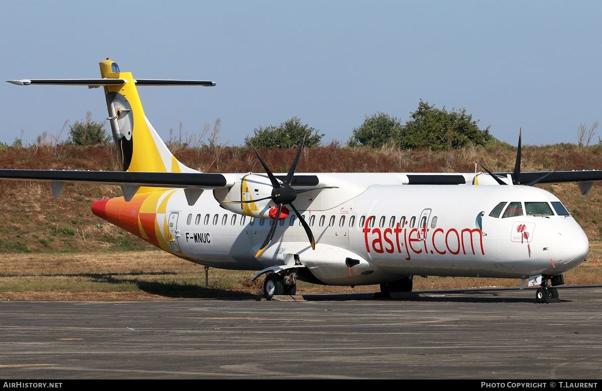 Aircraft Photo of F-WNUC | ATR ATR-72-600 (ATR-72-212A) | Fastjet | AirHistory.net #264369
