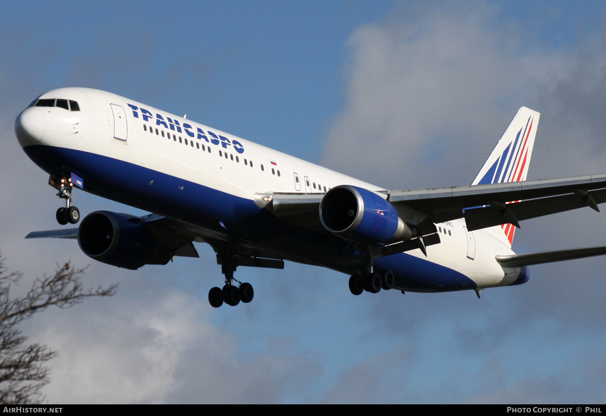 Aircraft Photo of EI-UNC | Boeing 767-319/ER | Transaero Airlines | AirHistory.net #264379