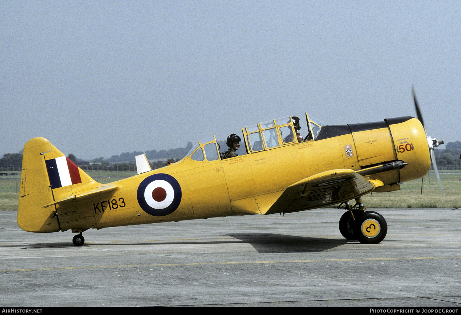 Aircraft Photo of KF183 | North American AT-16 Harvard IIB | UK - Air Force | AirHistory.net #264405