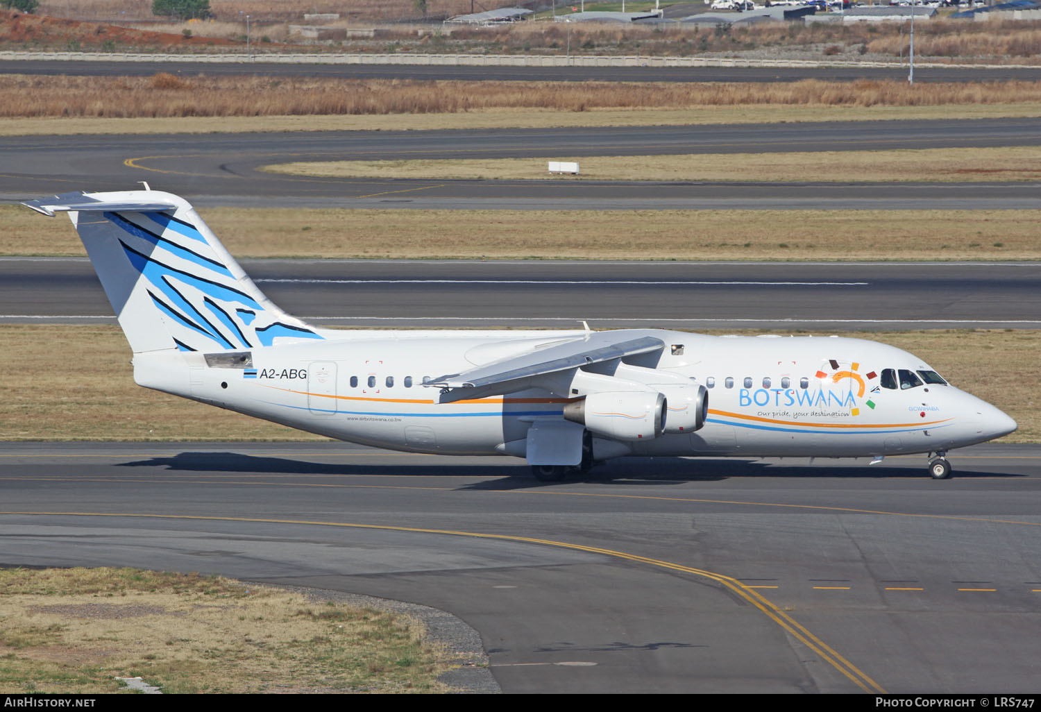 Aircraft Photo of A2-ABG | British Aerospace Avro 146-RJ85 | Air Botswana | AirHistory.net #264428