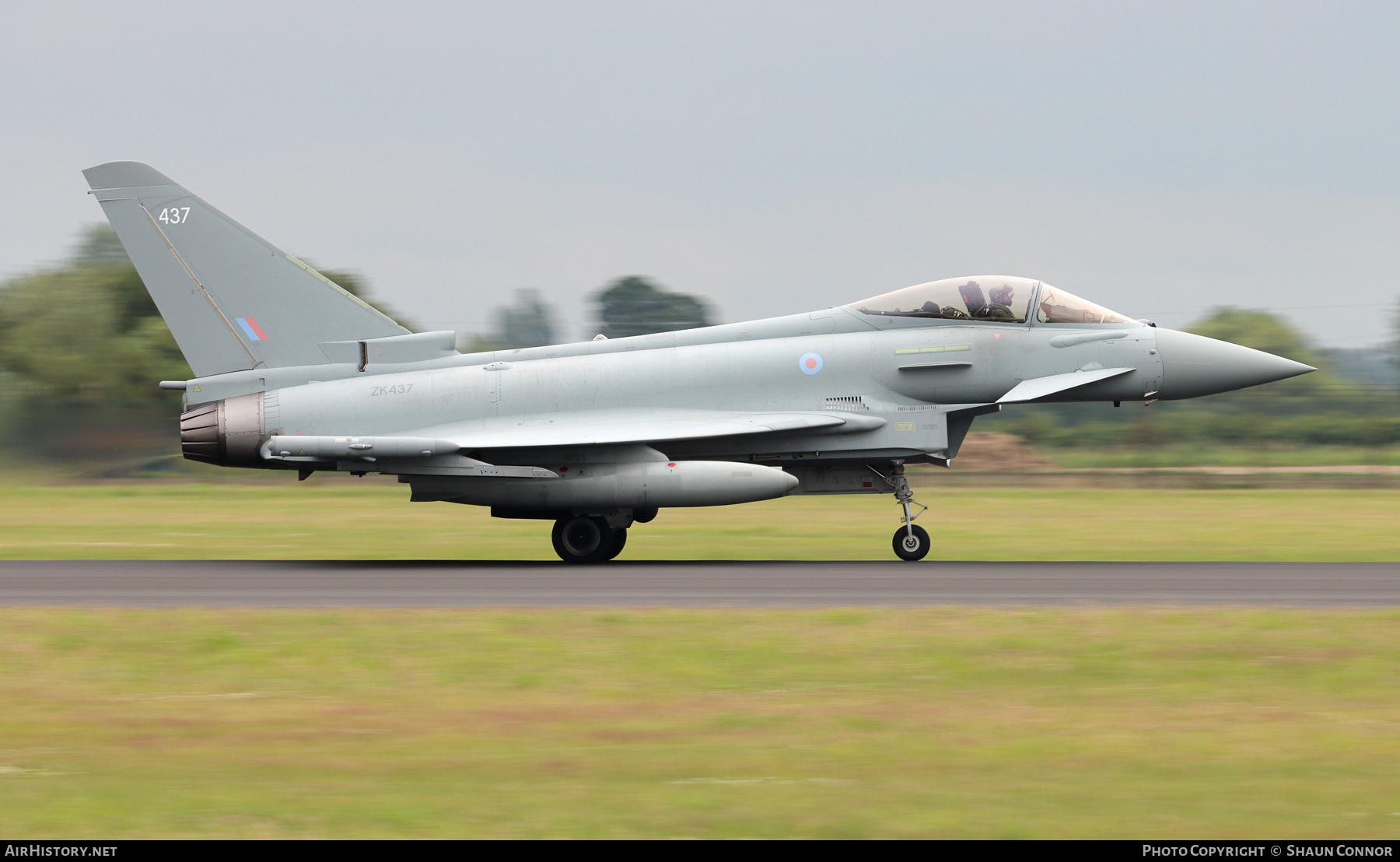 Aircraft Photo of ZK437 | Eurofighter EF-2000 Typhoon FGR4 | UK - Air Force | AirHistory.net #264433