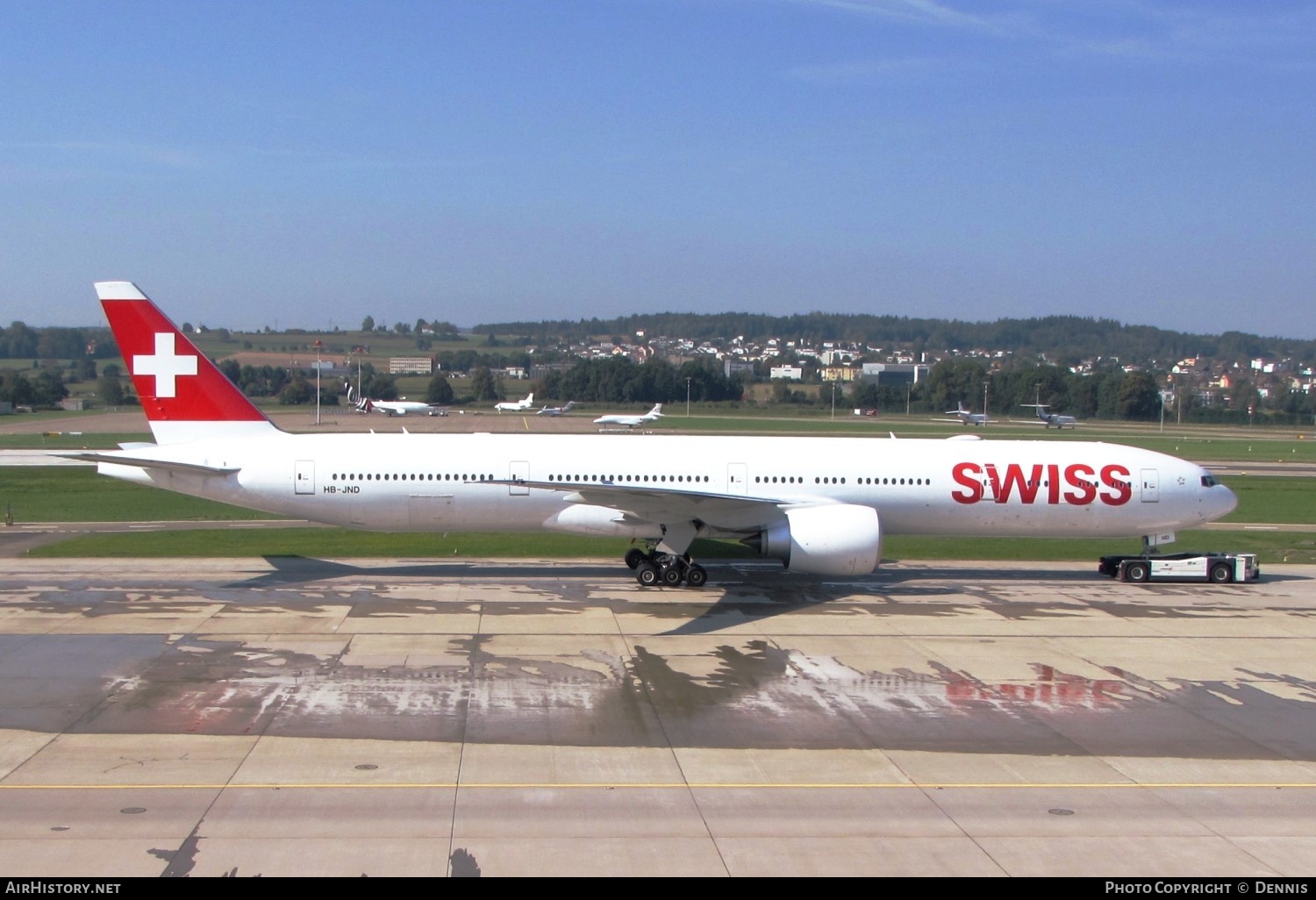 Aircraft Photo of HB-JND | Boeing 777-3DE/ER | Swiss International Air Lines | AirHistory.net #264439
