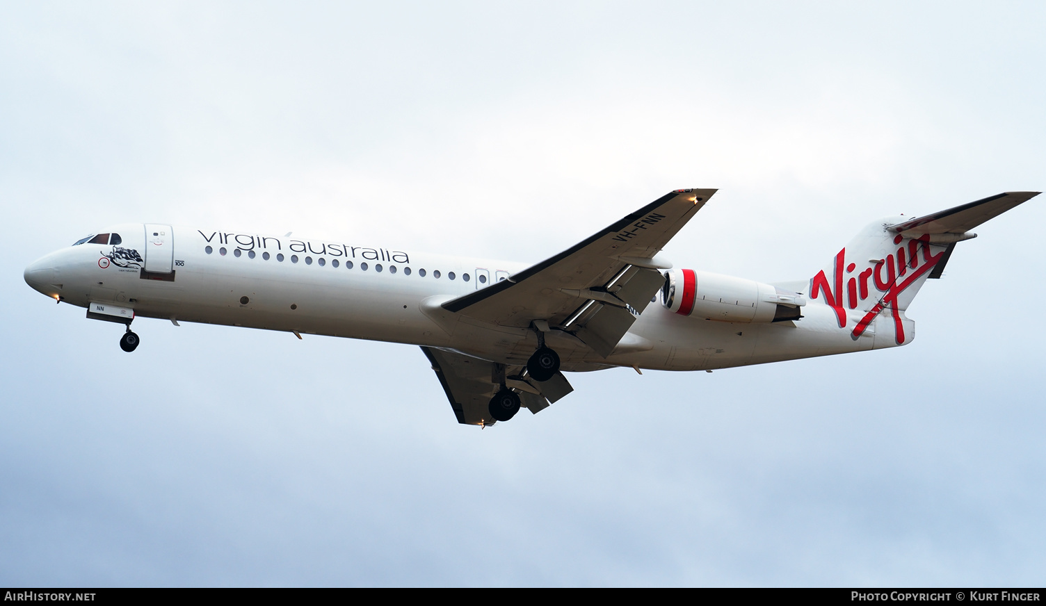 Aircraft Photo of VH-FNN | Fokker 100 (F28-0100) | Virgin Australia Regional Airlines | AirHistory.net #264449