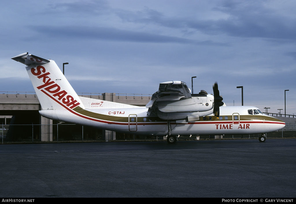 Aircraft Photo of C-GTAJ | De Havilland Canada DHC-7-102 Dash 7 | Time Air | AirHistory.net #264469