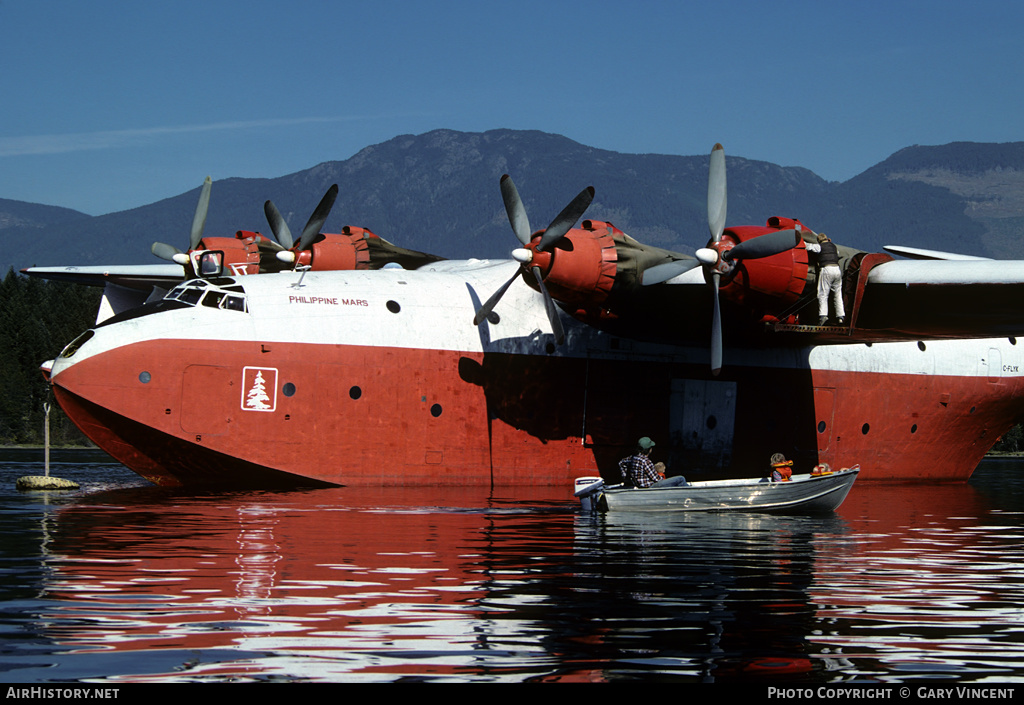 Aircraft Photo of C-FLYK | Martin JRM-3(AT) Mars | Forest Industries Flying Tankers | AirHistory.net #264470