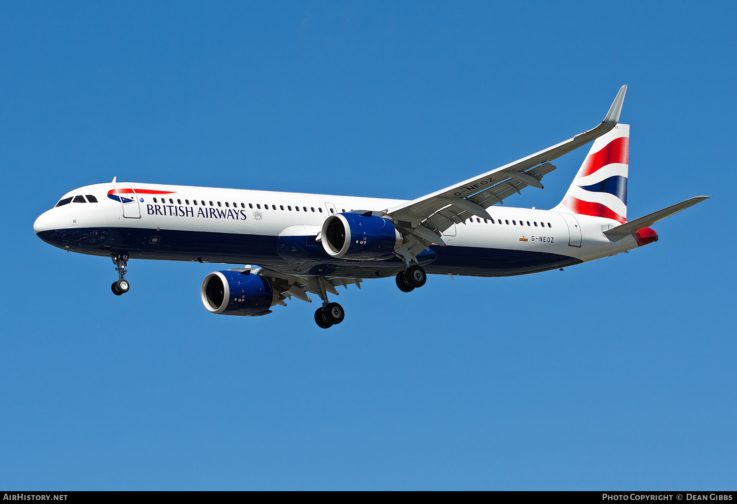 Aircraft Photo of G-NEOZ | Airbus A321-251NX | British Airways | AirHistory.net #264472