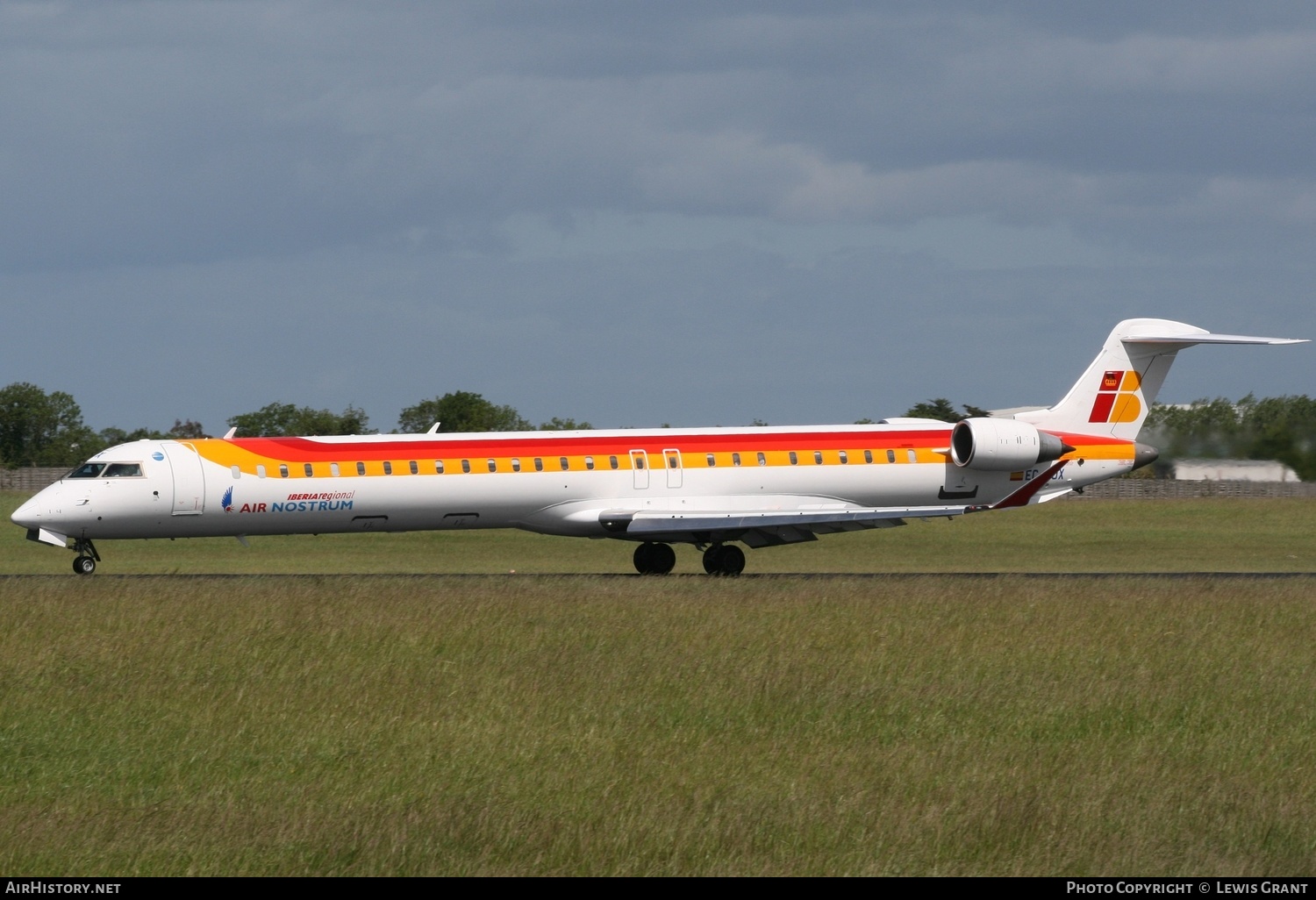 Aircraft Photo of EC-LJX | Bombardier CRJ-1000ER NG (CL-600-2E25) | Iberia Regional | AirHistory.net #264478
