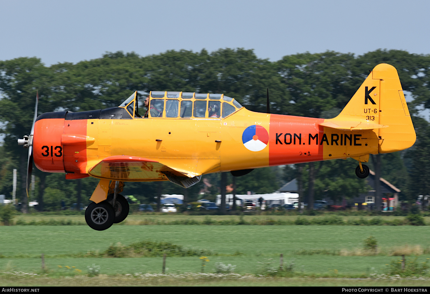 Aircraft Photo of PH-TXN / 313 | North American AT-6A Texan | Netherlands - Navy | AirHistory.net #264482