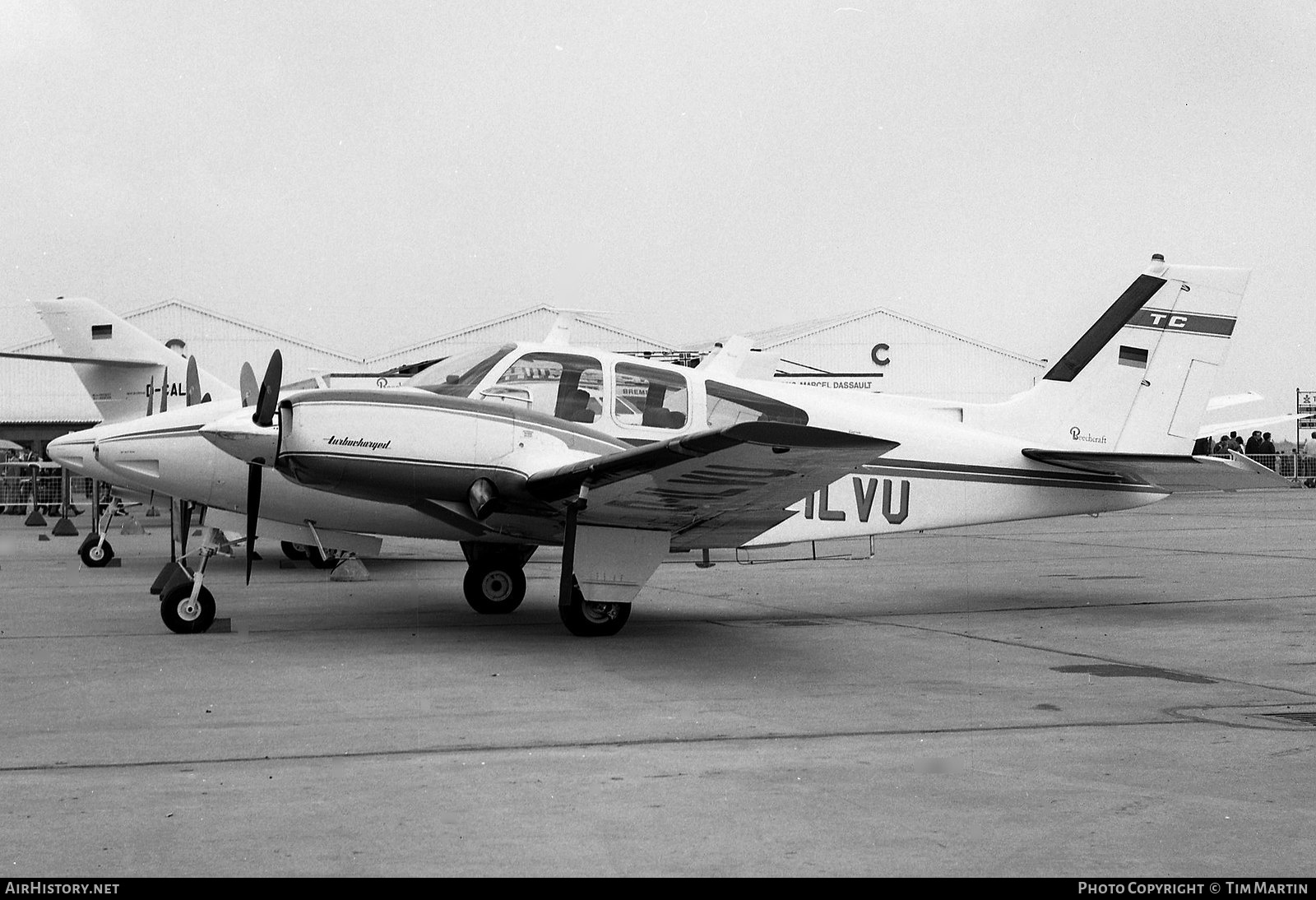 Aircraft Photo of D-ILVU | Beech 56TC Turbo Baron | AirHistory.net #264512