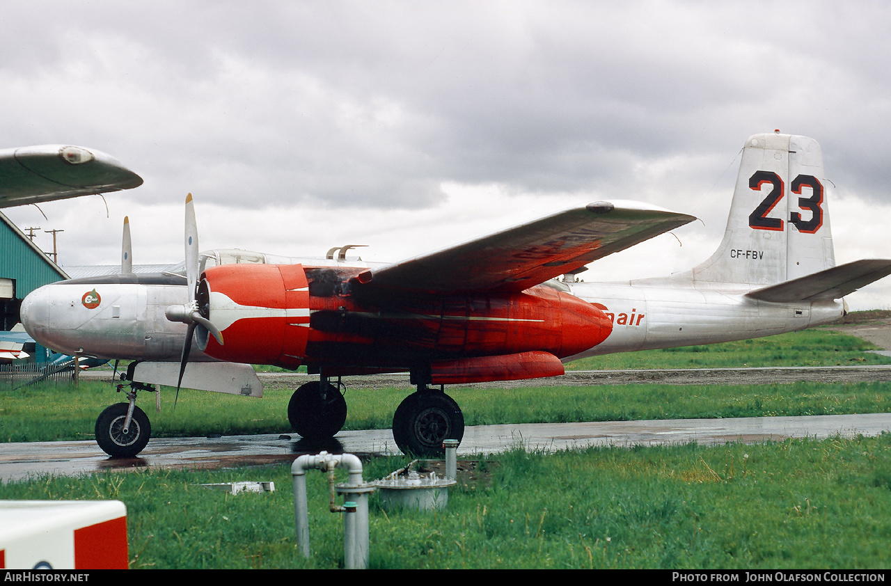 Aircraft Photo of CF-FBV | Douglas A-26B Invader | Conair Aviation | AirHistory.net #264517