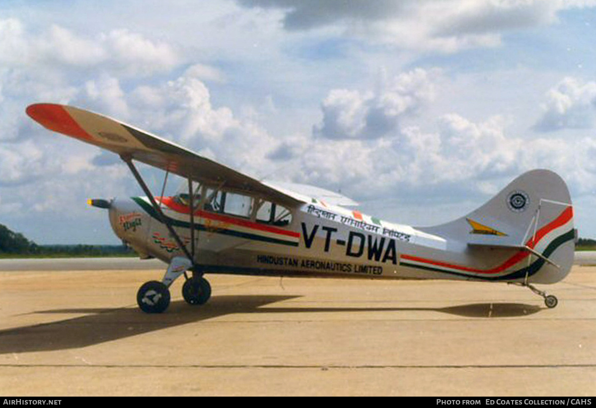 Aircraft Photo of VT-DWA | Hindustan HUL-26 Pushpak | HAL - Hindustan Aeronautics | AirHistory.net #264523