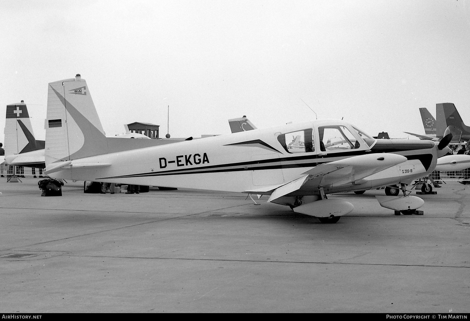Aircraft Photo of D-EKGA | SIAI-Marchetti S-205-18F | AirHistory.net #264525