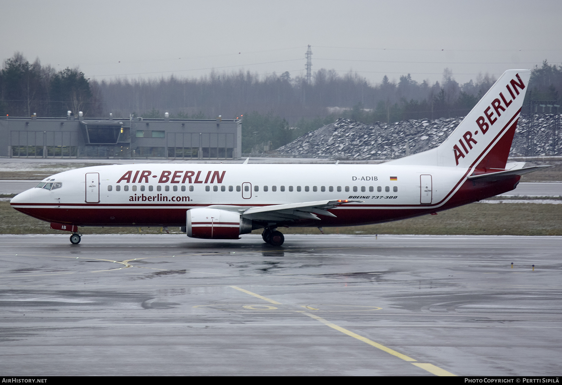 Aircraft Photo of D-ADIB | Boeing 737-36Q | Air Berlin | AirHistory.net #264552