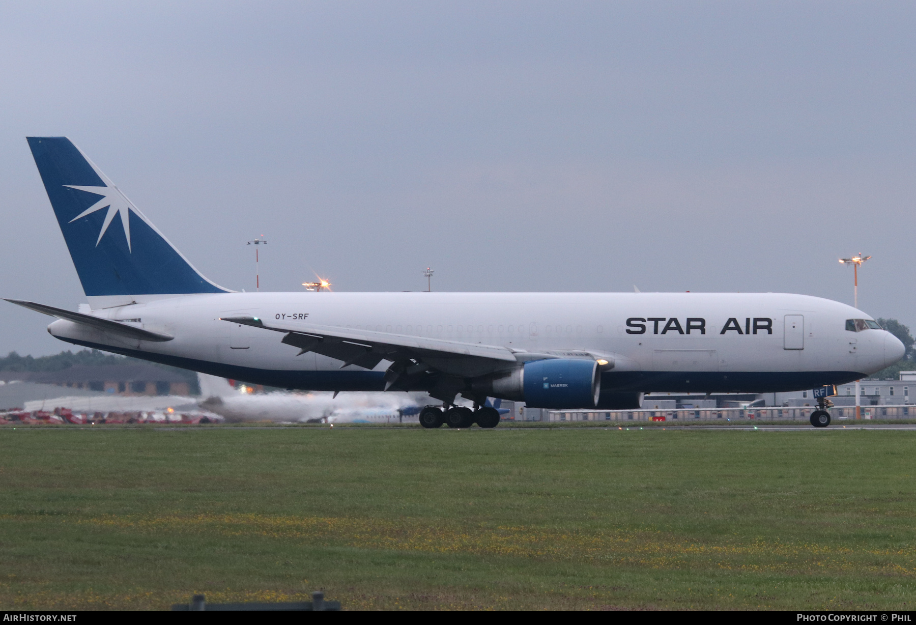 Aircraft Photo of OY-SRF | Boeing 767-219/ER(BDSF) | Star Air | AirHistory.net #264560