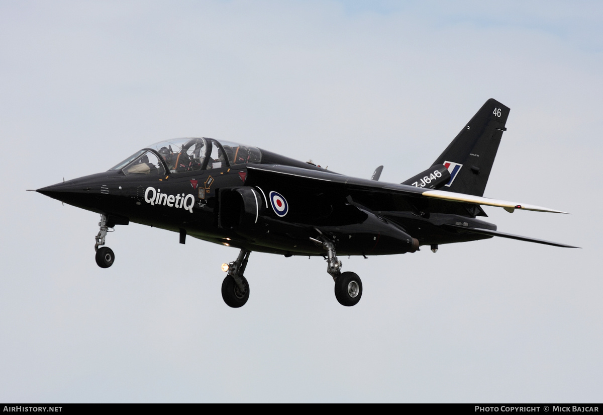 Aircraft Photo of ZJ646 | Dassault-Dornier Alpha Jet A | UK - Air Force | AirHistory.net #264607
