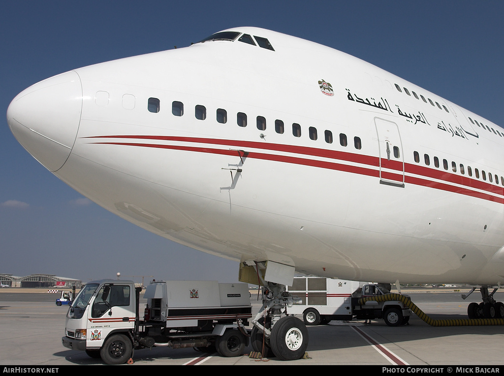 Aircraft Photo of A6-HRM | Boeing 747-422 | United Arab Emirates Government | AirHistory.net #264609