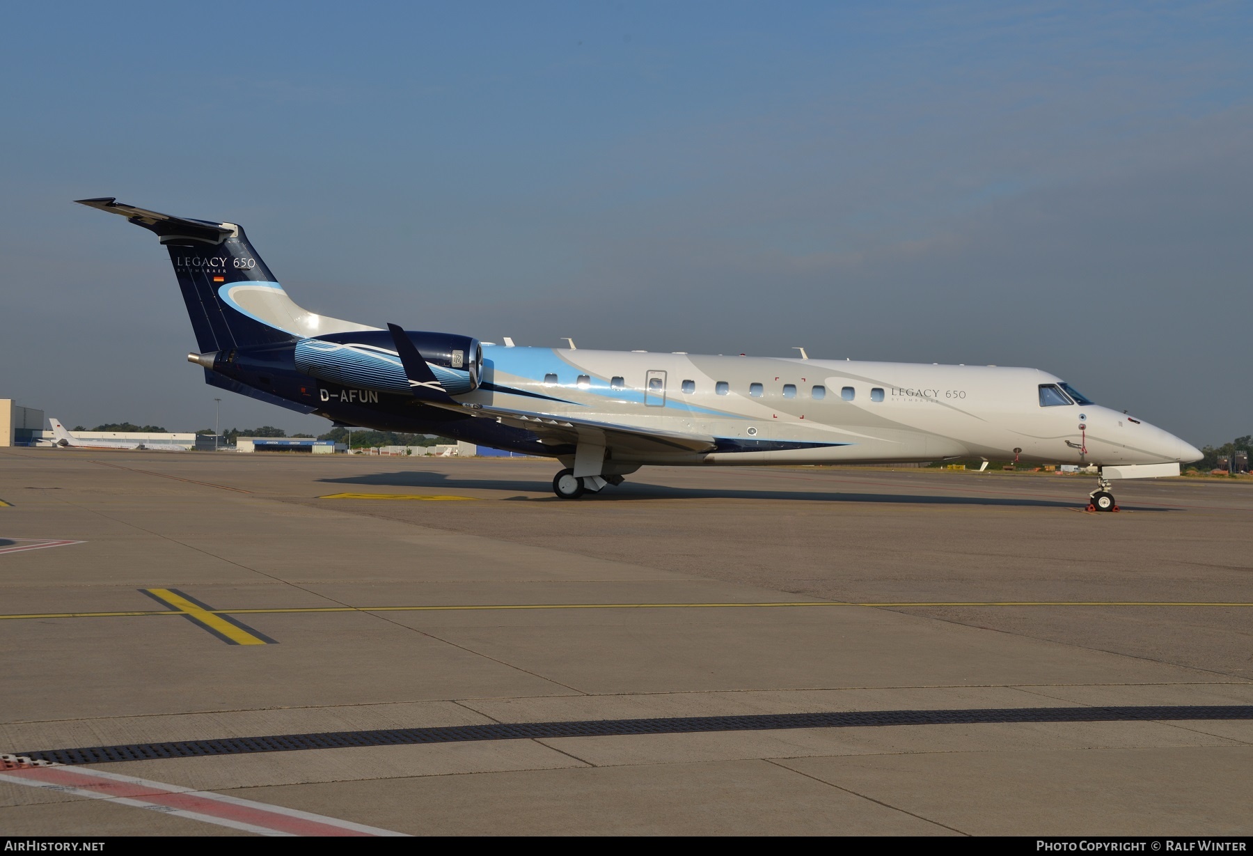 Aircraft Photo of D-AFUN | Embraer Legacy 650 (EMB-135BJ) | AirHistory.net #264629