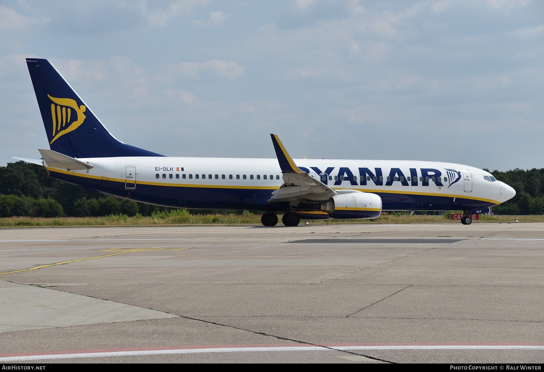 Aircraft Photo of EI-DLH | Boeing 737-8AS | Ryanair | AirHistory.net #264637