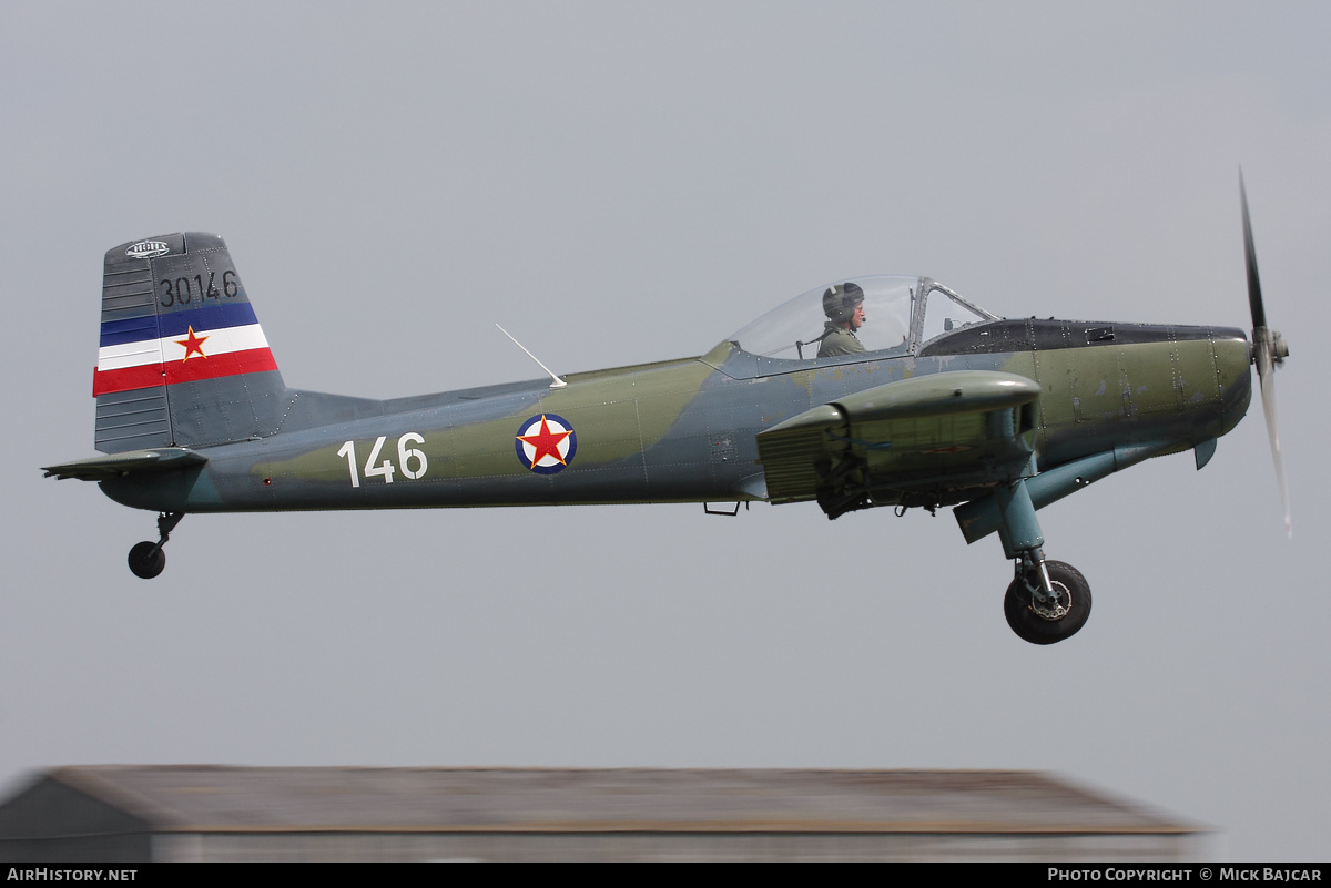 Aircraft Photo of G-BSXD / 30146 | Soko P-2 Kraguj | Yugoslavia - Air Force | AirHistory.net #264649