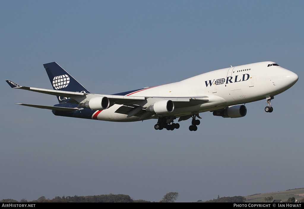 Aircraft Photo of N742WA | Boeing 747-412(BDSF) | World Airways Cargo | AirHistory.net #264657