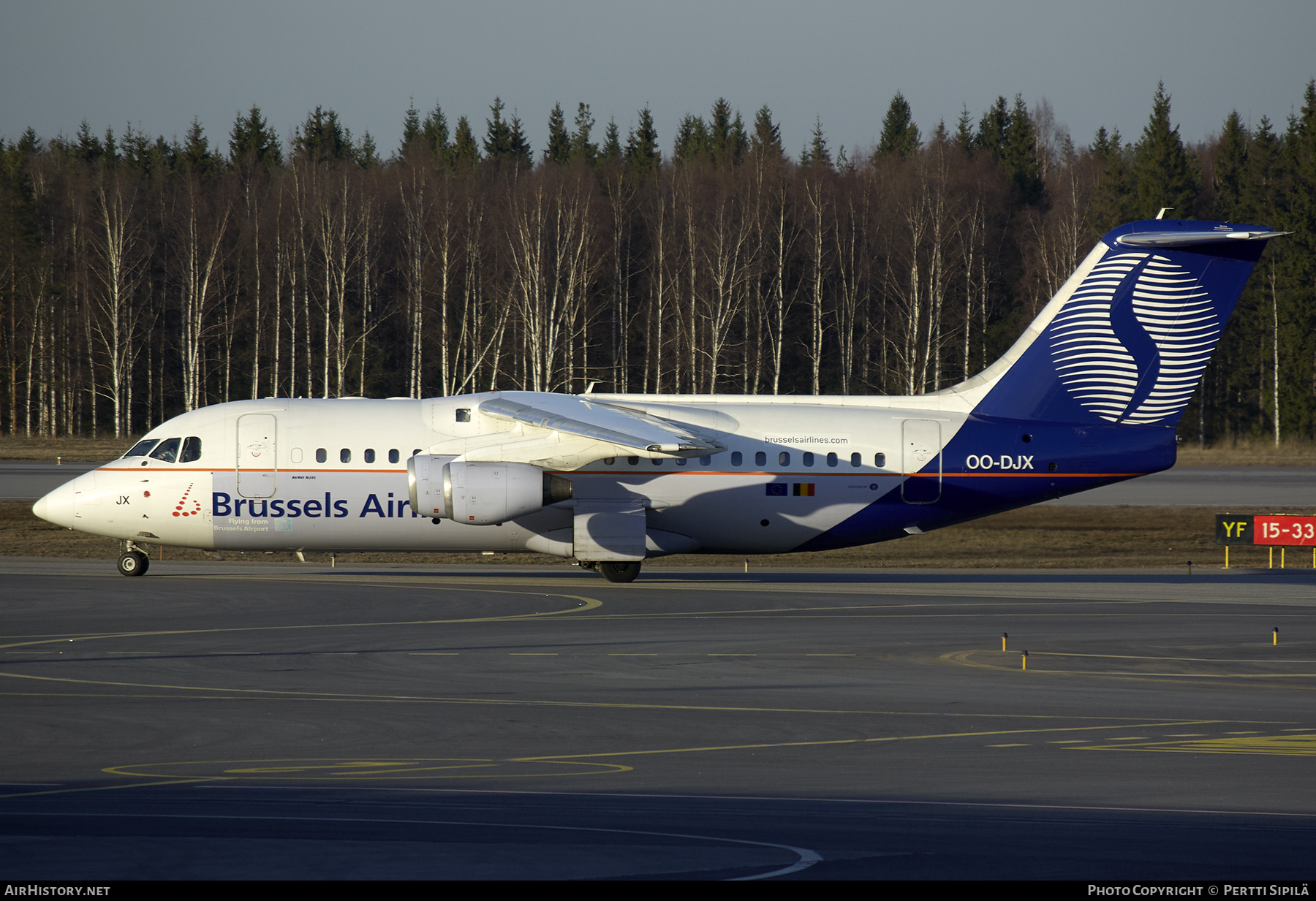 Aircraft Photo of OO-DJX | British Aerospace Avro 146-RJ85 | Brussels Airlines | AirHistory.net #264658