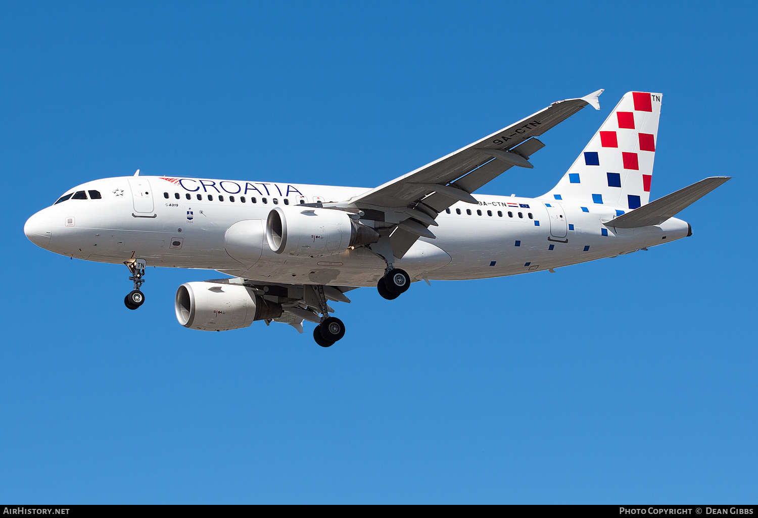 Aircraft Photo of 9A-CTN | Airbus A319-112 | Croatia Airlines | AirHistory.net #264662