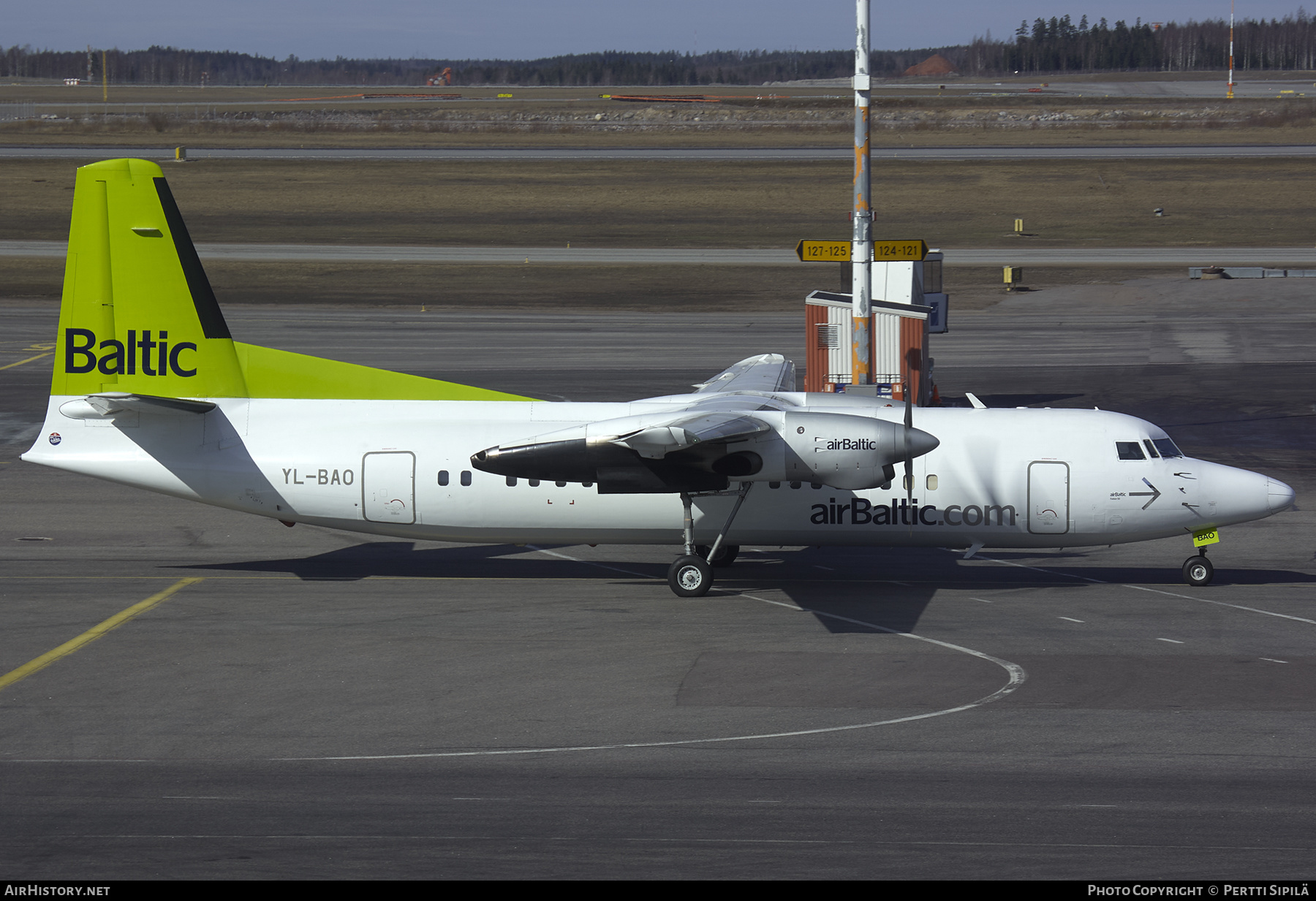 Aircraft Photo of YL-BAO | Fokker 50 | AirBaltic | AirHistory.net #264669