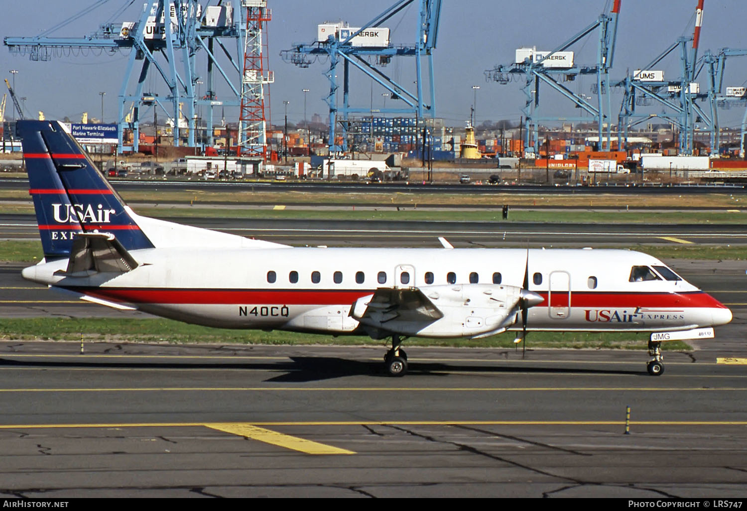 Aircraft Photo of N40CQ | Saab-Fairchild SF-340A | USAir Express | AirHistory.net #264671