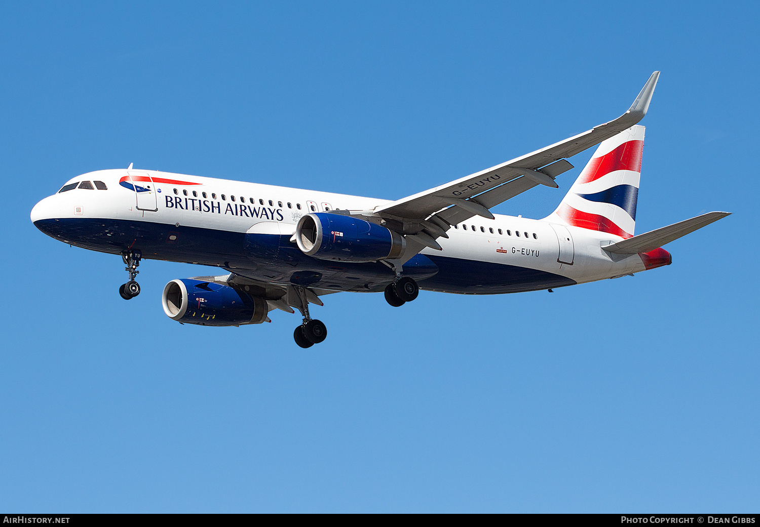 Aircraft Photo of G-EUYU | Airbus A320-232 | British Airways | AirHistory.net #264698