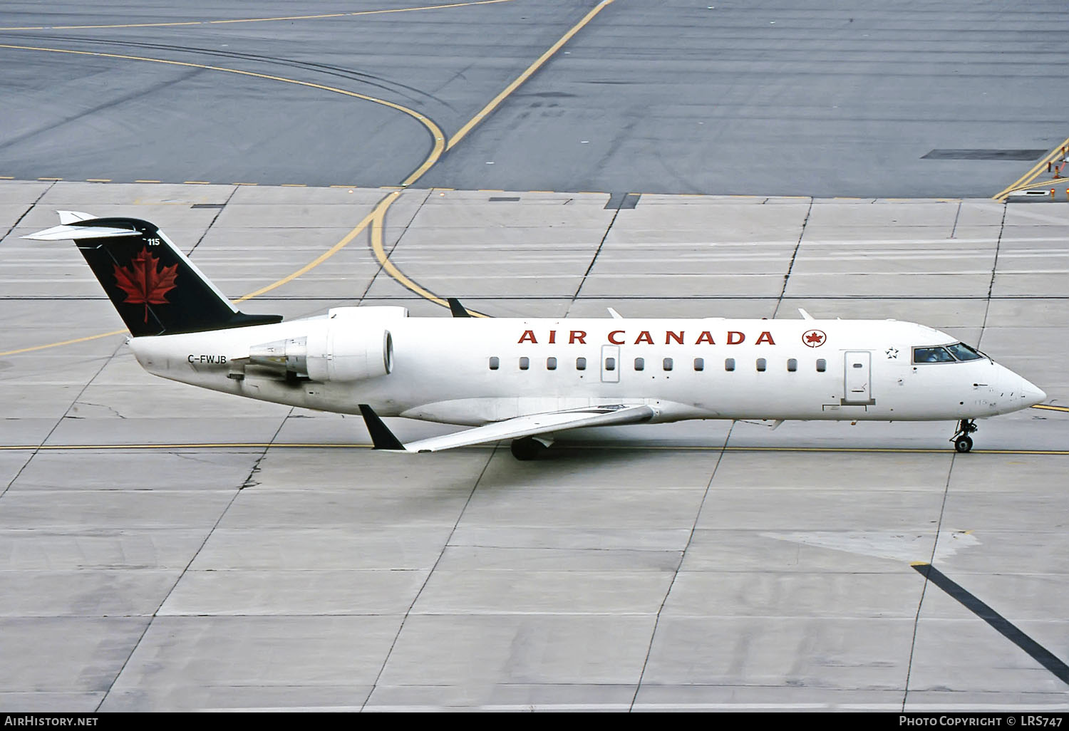 Aircraft Photo of C-FWJB | Canadair CRJ-100ER (CL-600-2B19) | Air Canada | AirHistory.net #264708