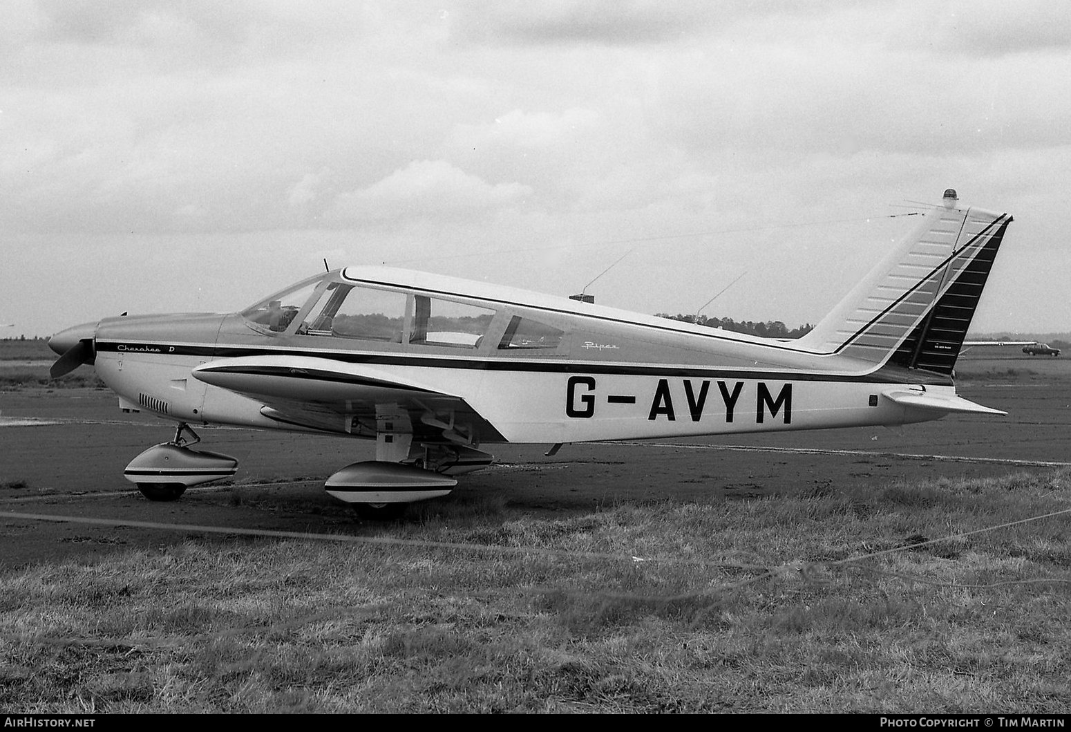 Aircraft Photo of G-AVYM | Piper PA-28-180 Cherokee D | AirHistory.net #264725