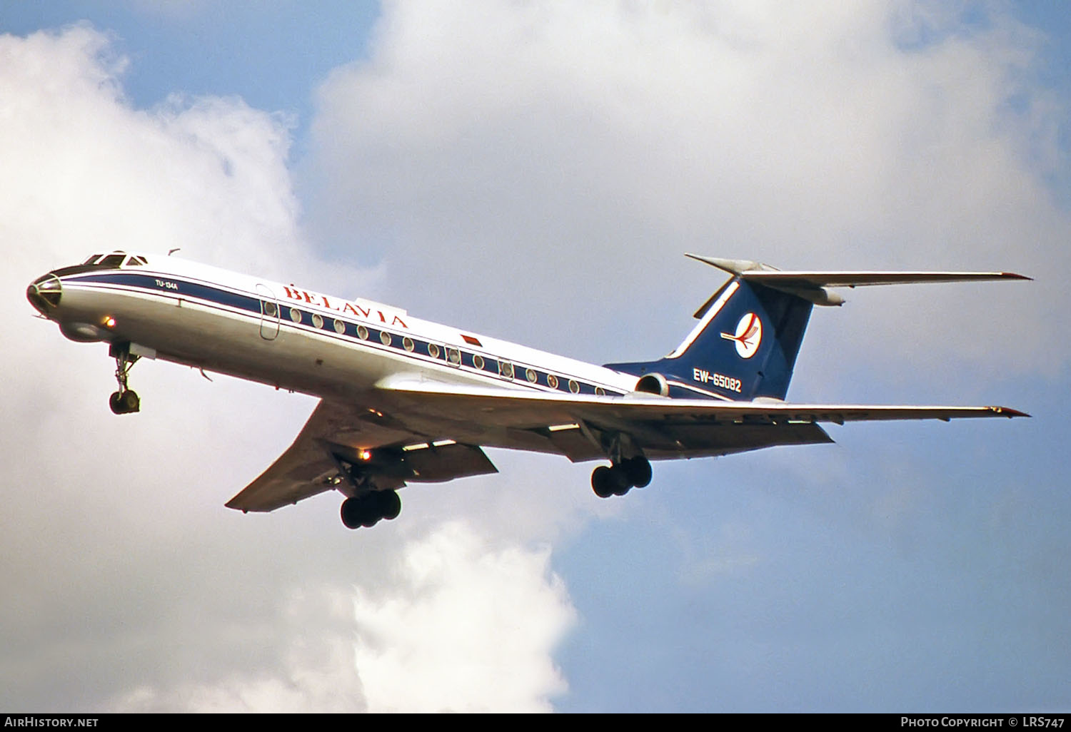 Aircraft Photo of EW-65082 | Tupolev Tu-134A-3 | Belavia | AirHistory.net #264728