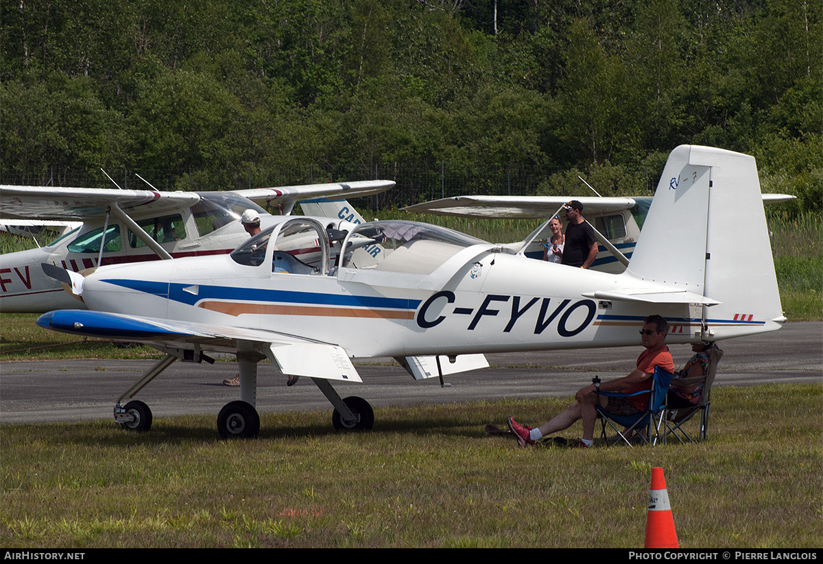 Aircraft Photo of C-FYVO | Van's RV-7 | AirHistory.net #264752