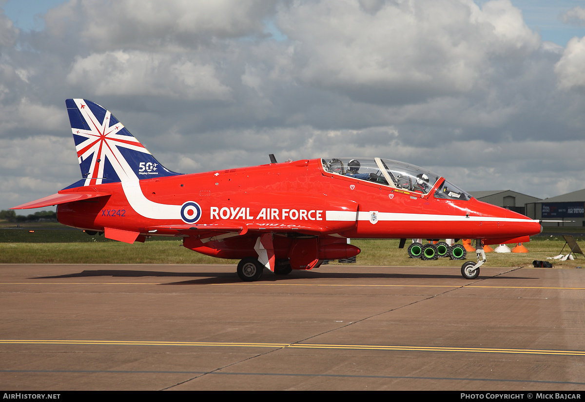 Aircraft Photo of XX242 | British Aerospace Hawk T1 | UK - Air Force | AirHistory.net #264775