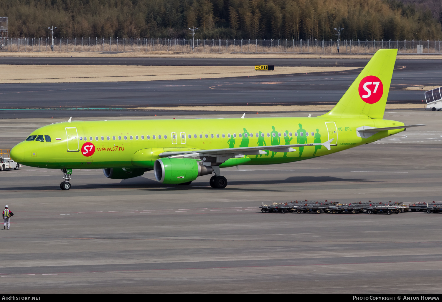 Aircraft Photo of VQ-BPL | Airbus A320-214 | S7 Airlines | AirHistory.net #264780